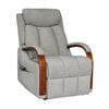 Grace Dual Motor 150kgs Recliner Lift Chair Graphite Grey