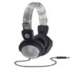 Moki Camo On The Go Portable Music Headphones w/ In-line Mic - Grey