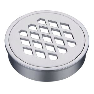 Kinetic 100mm Round Diamond Pattern Floor Grate