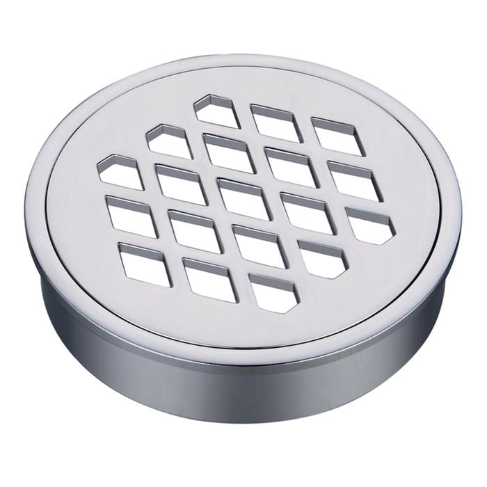 Kinetic 100mm Round Diamond Pattern Floor Grate