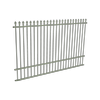 ProtectorAl 1201 - 2399 x 1500mm Pale Eucalypt Aluminium Pool Fence Panel Spear Top With Mid Rail