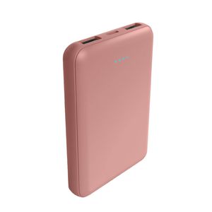 Laser 5000mAh Power Bank With Battery Indicator (Clay)