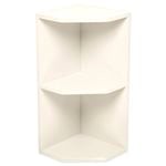 Kaboodle Antique White Open End Wall Cabinet
