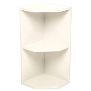 Kaboodle Antique White Open End Wall Cabinet