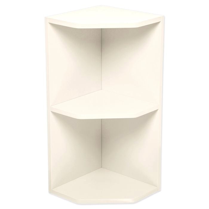 Kaboodle Antique White Open End Wall Cabinet