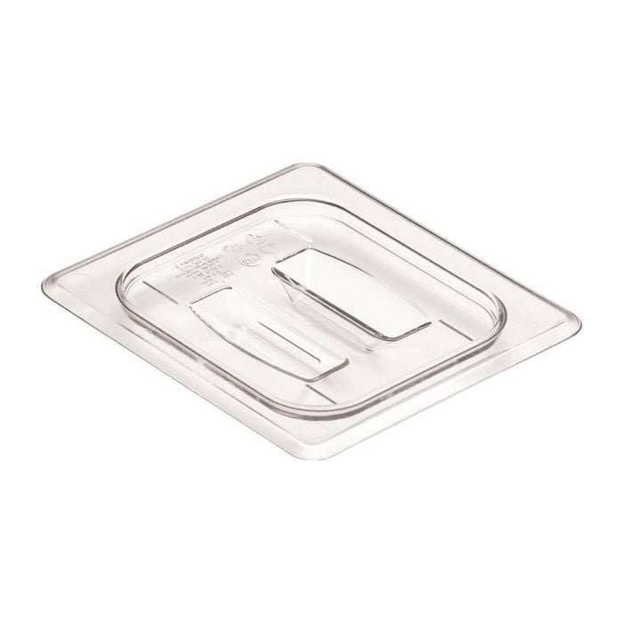 Cambro Gastronorm Lid Polycarbonate With Handle 1/6 Clear Food Storage Container Cover
