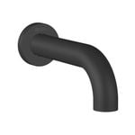 Gareth Ashton Black Lucia Curved Basin/Bath Spout WELS 4 Star 7 L/min