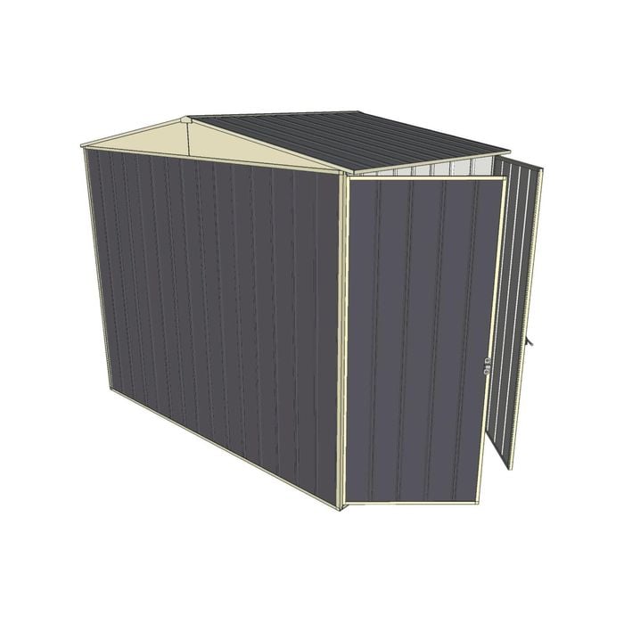 Build-a-Shed 2.3 x 1.5 x 2.3m Gable Double Hinged Side Door Shed - Grey