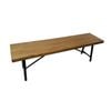 Paragon Vegas Rectangular Dining Bench 1.4m - Maple