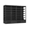 Thermaster DC-250B 4 Door Supermarket Display Fridge - 1529L