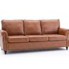 Cassandra 3-seater Sofa PU - Brown