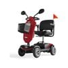 EQUIPMED Electric Mobility Scooter Foldable 300W Portable Elderly 4 Wheel Senior Adult Aid