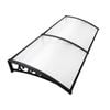 Instahut Window Awning Door Canopy 1mx2m Transparent