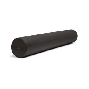 Decathlon - Pilates Foam Roller Length 90 Cm Diameter 15 Cm - Black - One Size