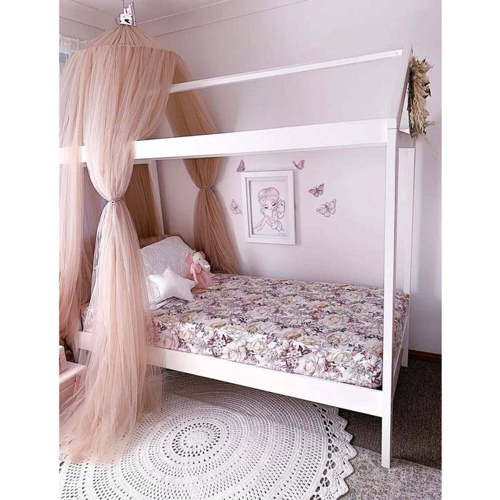 Hide & Seek Kids Hideaway Timber Kids Bed - Dark Grey, Single