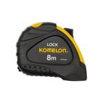 Komelon 8mx25mm Black Lock Pocket Tape