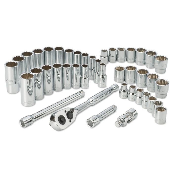 Stanley 42 Piece 3/8" Drive Metric And Imperial Socket Set 89-508