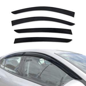 AUSGO Luxury Weather Shields for Ford Focus SA Series Hatch 2018-2022 Weathershields Window Visors Wind Deflectors