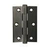 Miles Nelson 90 x 60 x 2mm Satin Graphite Square Edge Hinge
