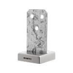 VUEPRO 90mm Galvanised Concealed Bolt Down Post Support - Each