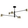 PELO Satin Brass 6 Light Pendant