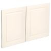 Kaboodle 900mm Antique White Heritage Rangehood Cabinet Doors - 2 Pack