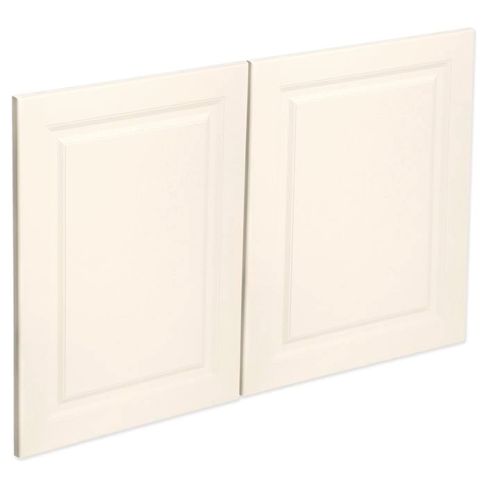 Kaboodle 900mm Antique White Heritage Rangehood Cabinet Doors - 2 Pack