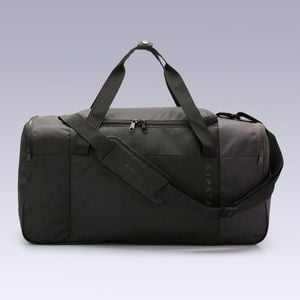 Decathlon - 55l Sports Bag Essential - Black - 55l