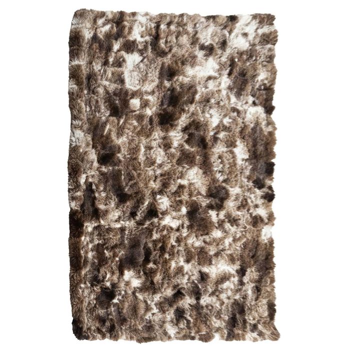 Ardor Jayne Bubble Mink Throw - Mocha