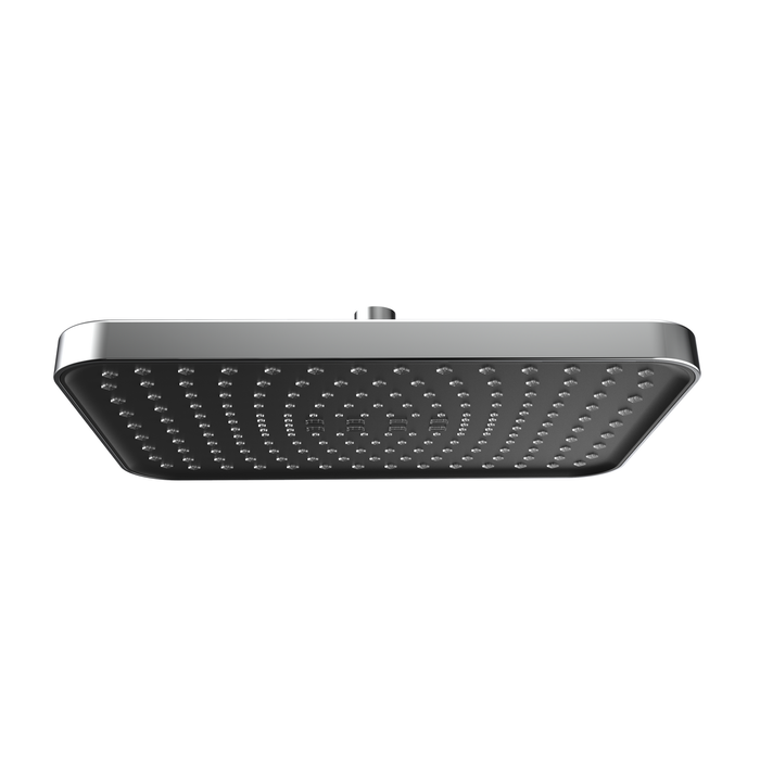Mondella Chrome Rococo Rectangular Rain Shower Head
