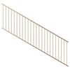 ProtectorAl 1201-2400 x 900mm Primrose Raked Up to 15º Flat Top Garden Fence Panel