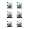 6PK Dudley's World Of Pets Aquarium/Fish Tank Small Ship Decor 13cm