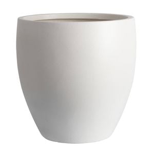 Tuscan Path 54cm White Harper Egg Pot