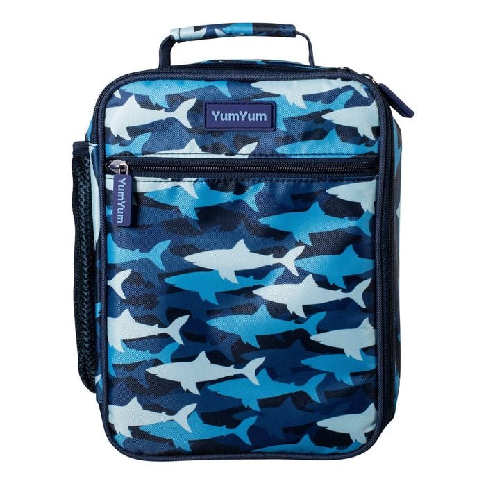 Avanti Yumyum Insulated Lunch Bag Expandable Leak Proof - Camo Shark