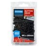 Titan 8G x 25mm Black Button Head Screws - 250 Pack