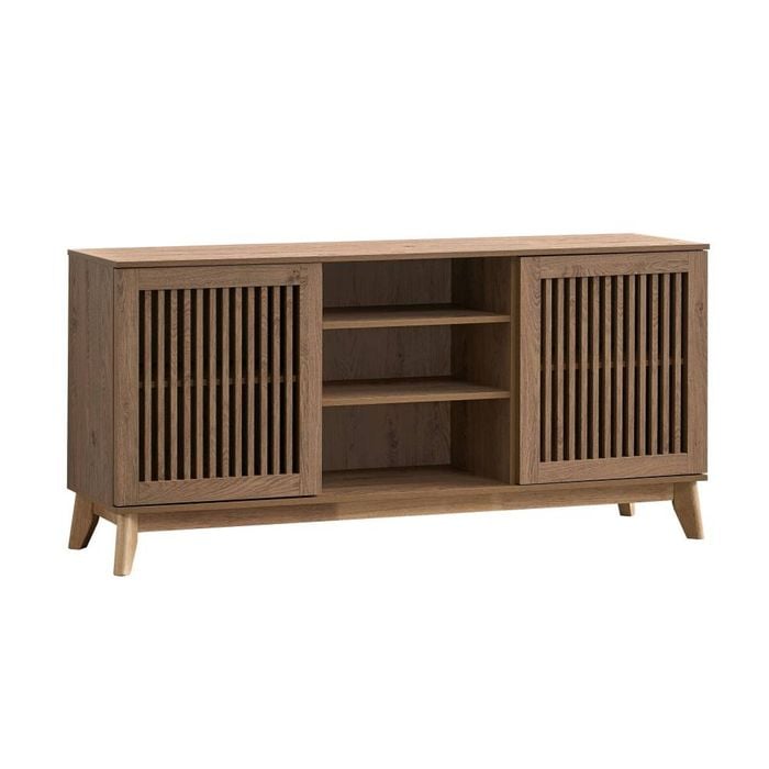 Goria Buffet Sideboard Cabinet 2 Doors Oak