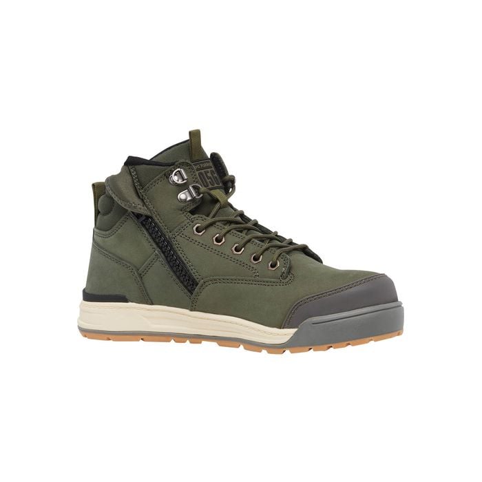 Hard Yakka Olive 3056 Safety Boot - Size 9