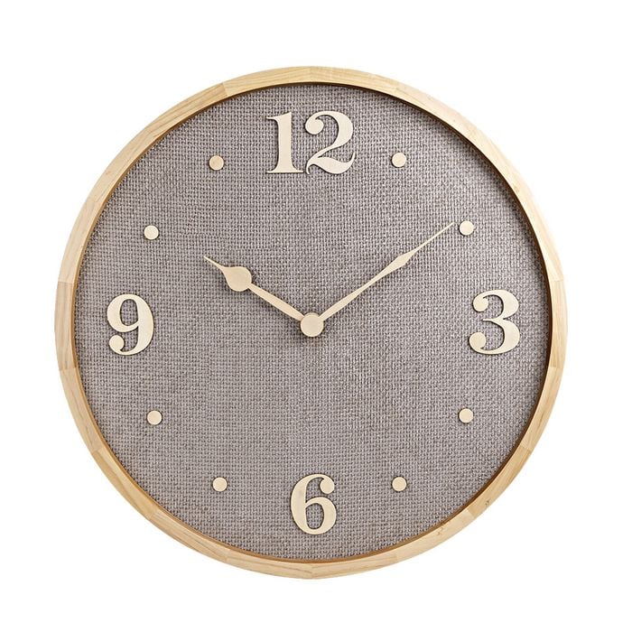 Furb Large Wooden Wall Clock 70cm Slient
