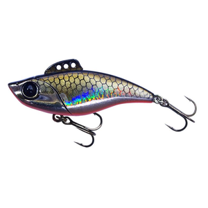 Profishent Ora Vibe 45mm Zinc Weight Metal Hard Body Fishing Lure Brown Silver Clear Orange