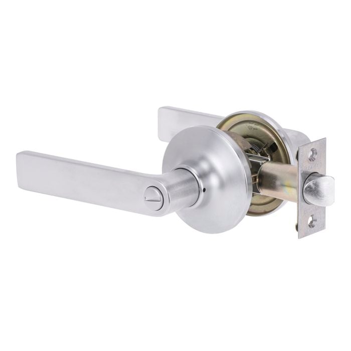 Lockwood Satin Chrome Privacy Lever