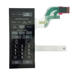 Samsung Oven/Stove Switch Fascia Membrane Cover DE34-00246H