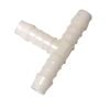 GD Watermark 8mm Clear Vinyl Tube Fitting T-Piece Connector - 5 Pack