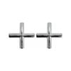 Shaw & Mason Chrome Cross Style Handles - Pair