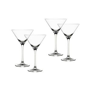 4pc Ecology Classic 210ml Martini Glasses Drinkware Set - Clear