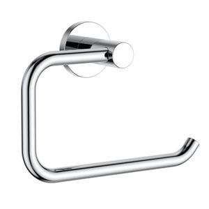 Clark Chrome Round Toilet Roll Holder