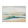 Urban Style Brushmarks Embellished Canvas Abstract Painting Decor Coastal 1225mm