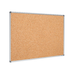 Pinboard Cork 1500x900mm Aluminium Frame