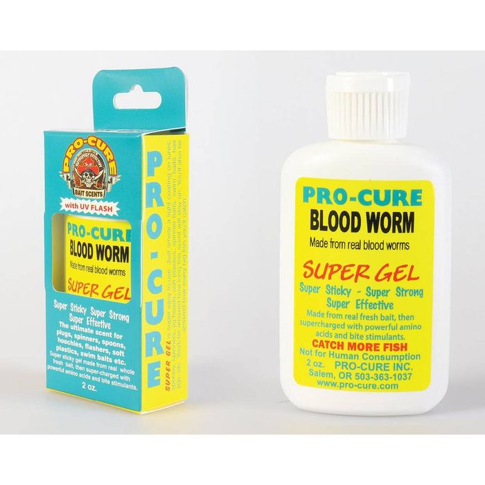 Pro Cure Super Gel Fishing Scent 2oz Bloodworm