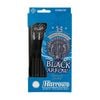 Harrows Brass Barrel Black Arrow Darts Set w/ Flights Shafts & Carry Case 25GM