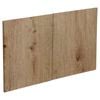 Kaboodle 900mm Spiced Oak Modern Medium Rangehood Doors - 2 Pack